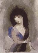 Marie Laurencin Bust of woman oil on canvas